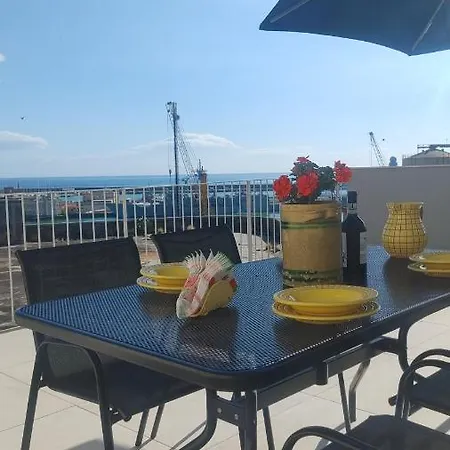 Apartamento Attico Sul Porto Di E Vista Vulcano *